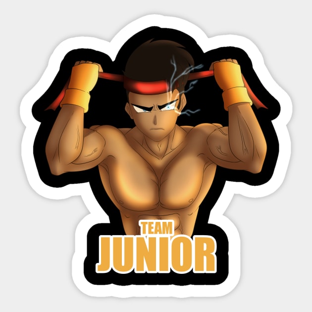 Team Junior Sticker by SenpaiLove